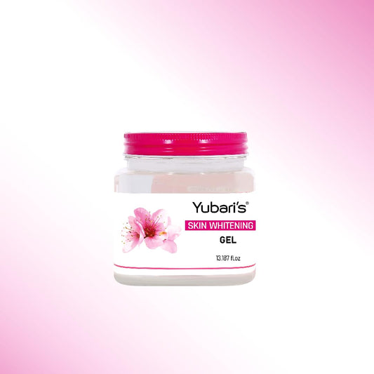 Yubari's WHITE SKIN GEL For Skin Whitening, Skin Lightening, Dark Spots, Reduce Pigmentation, Glowing and Bright Skin (390 ml)