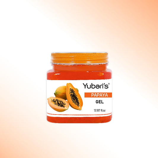 Yubari's Papaya Gel For Face & Body For Normal Skin (390 Ml)