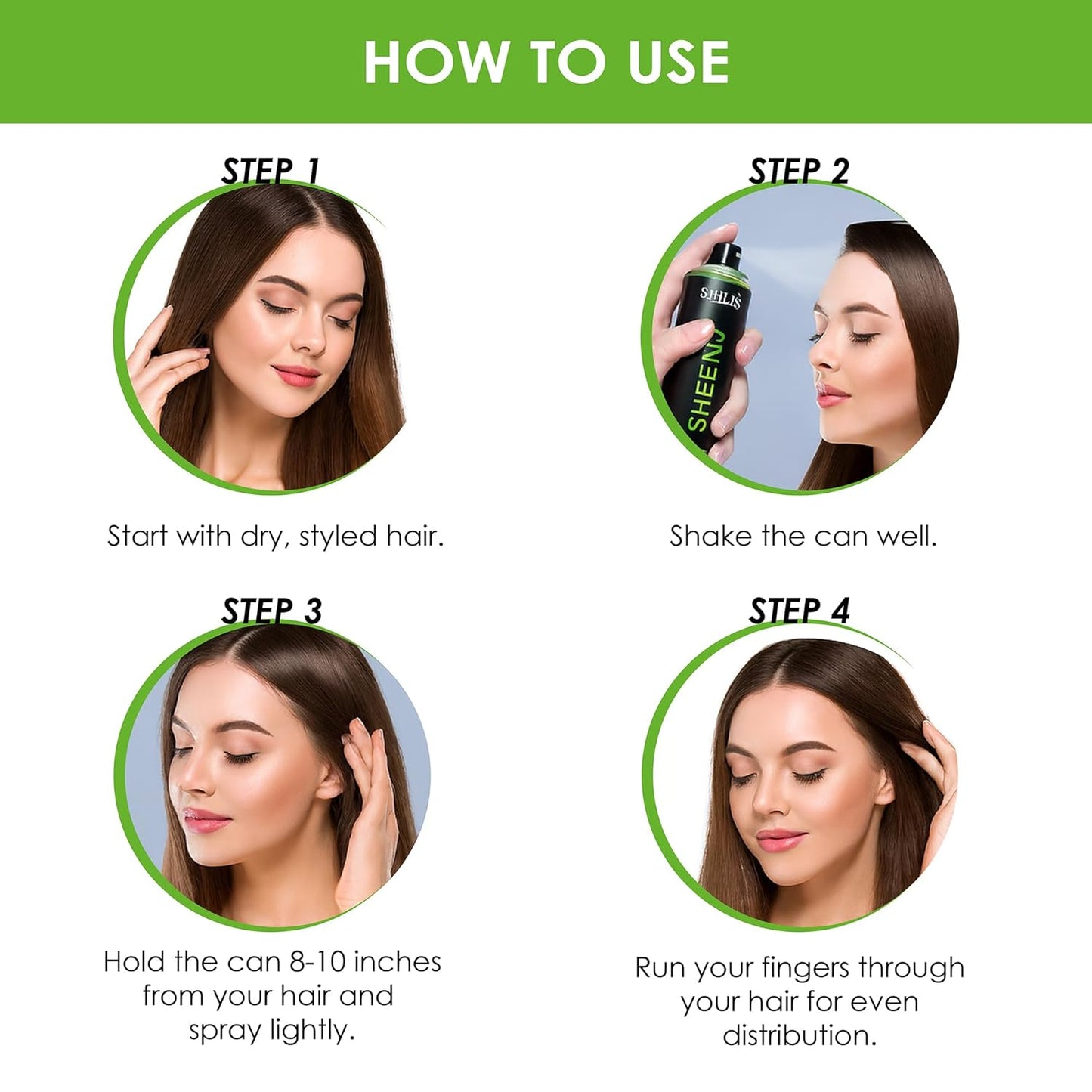 Shills Professional Sheen+ Super Shine Hair Spray 100ml