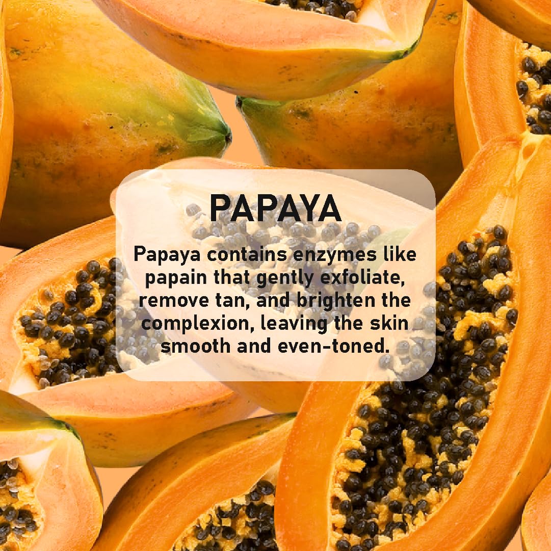 Yubari's Papaya Gel For Face & Body For Normal Skin (390 Ml)