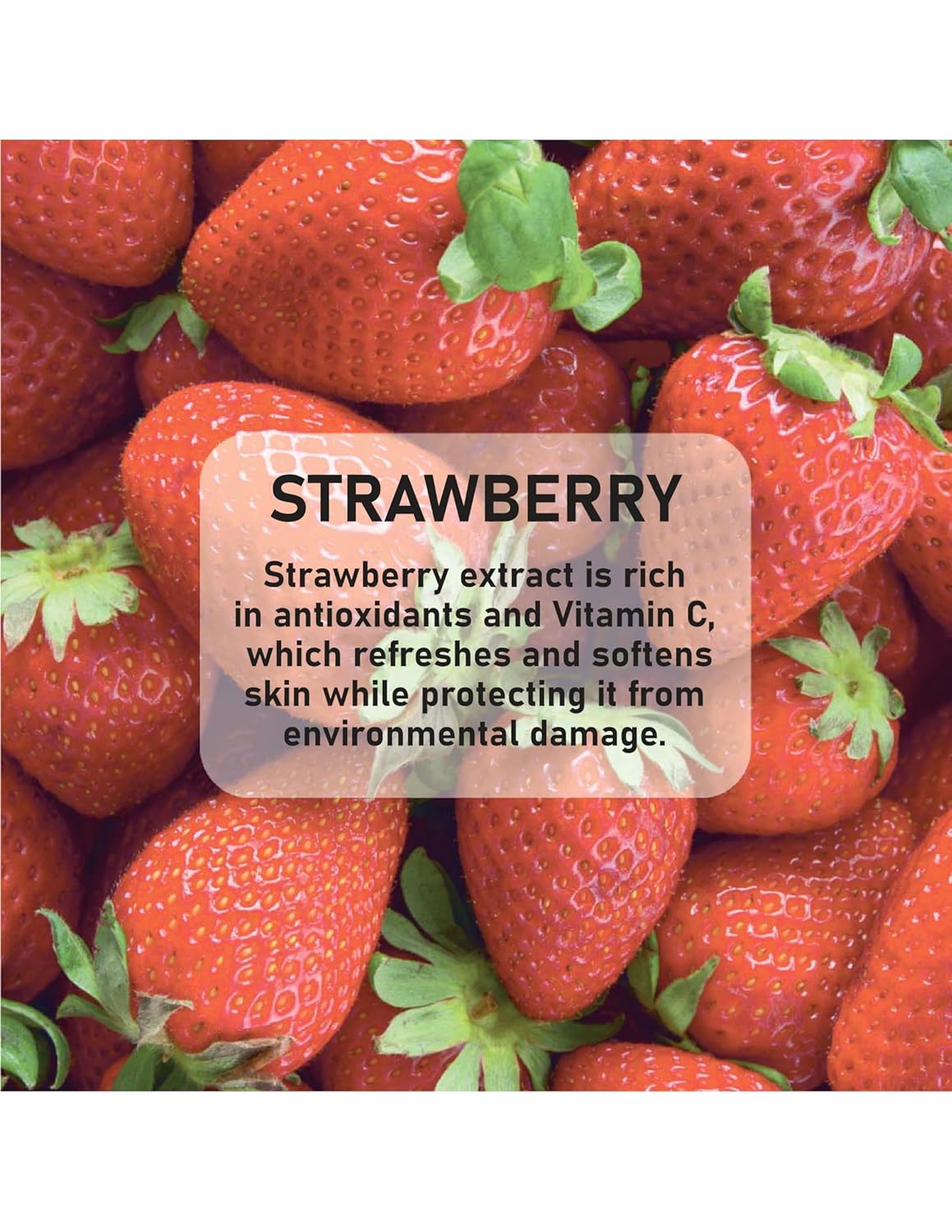 Yubari's Strawberry Face Pack, Toning, Emollient, Softening, Moisturizing(390 ML)