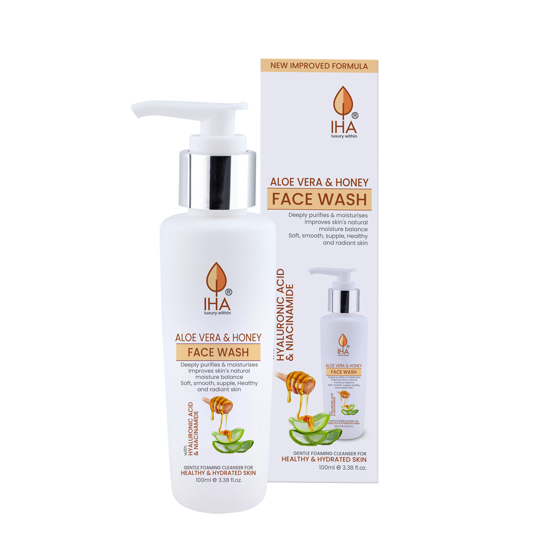 IHA Aloe Vera & Honey Facewash – 100ml