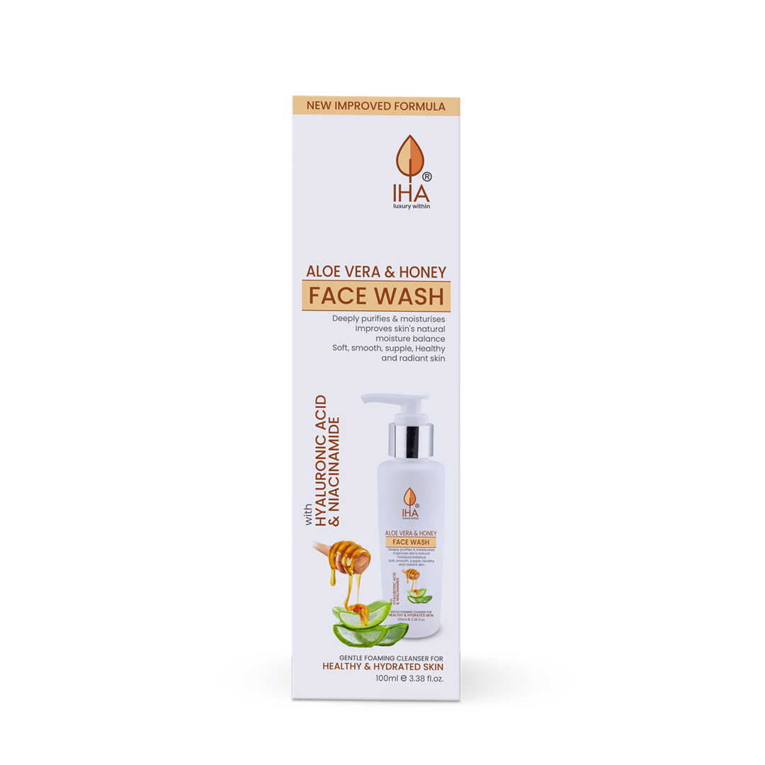 IHA Aloe Vera & Honey Facewash – 100ml