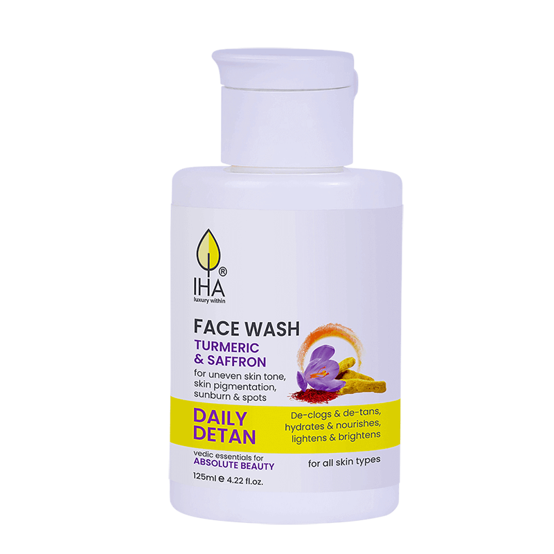 IHA Turmeric & Saffron Facewash – 100ml