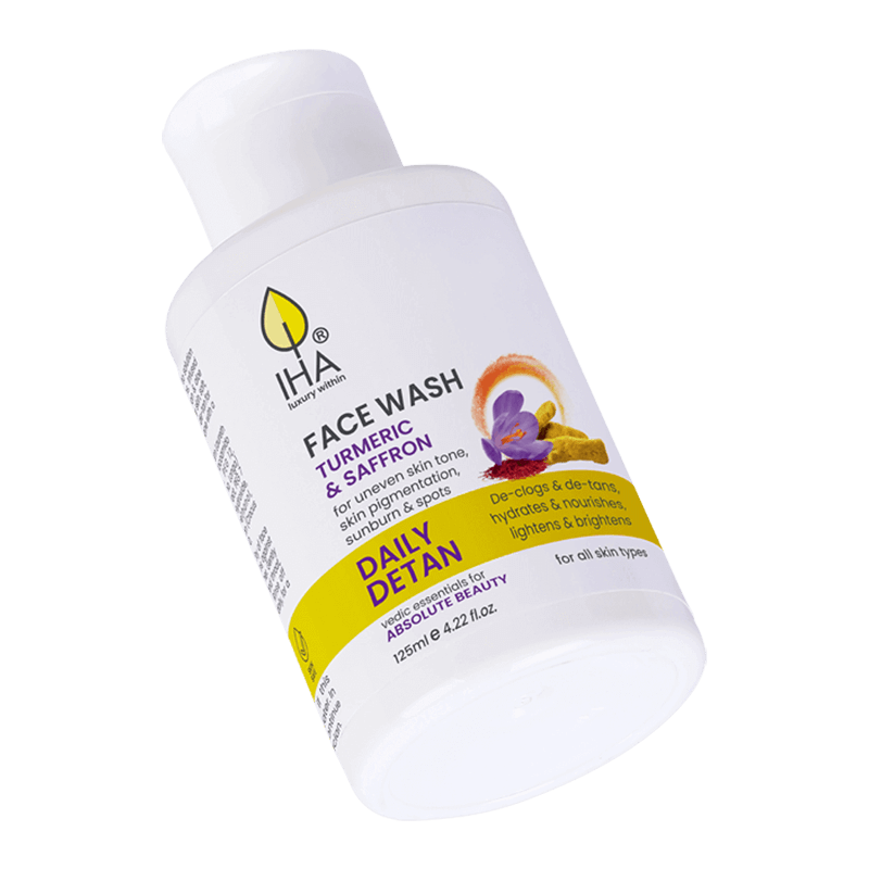 IHA Turmeric & Saffron Facewash – 100ml