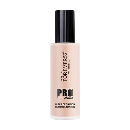 Daily Life Forever52 Pro Artist Ultra Definition Liquid Foundation-60Ml(Milk Cake-03,Fair To Mediium Skin Tone)Matte & Poreless Long-Lasting Full Coverage For Women