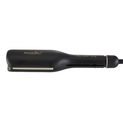 Ikonic Pro Waver Large- Professional Style Wavy Hair for Party, Birthday, Weddings - Perfect for Women and Salon Use Wave Types - Beachy, Loose Curls, 60mins Auto Shut-off Function and LED Temperature Display.