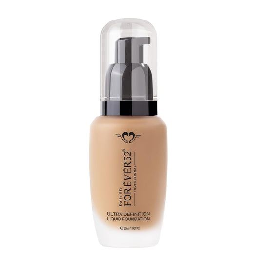 Daily Life Forever52 Ultra Definition Liquid Foundation|24-Hour Wear,Medium to High Coverage,Pore-Minimizing & Mattifying,Anti-Aging,Satin-Like Finish|Ideal For all skin type(Honey,30ml)