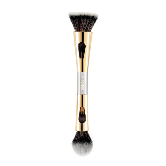 MARS 4-in-1 Travel Brush Set and Matte Liner 02-DEEP (1.6g) One Swipe Smooth Application Satin Finish