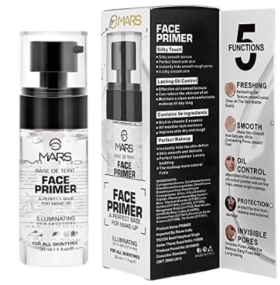Face Primer, Illuminating Makeup Base, 5 Functions, All Skin Types