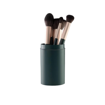PREMIUM Tools of Titan Brush Set of 8 with Holder | Face Makeup Brush Set with Ultra Soft Bristles (PACK OF 8)-SH7711