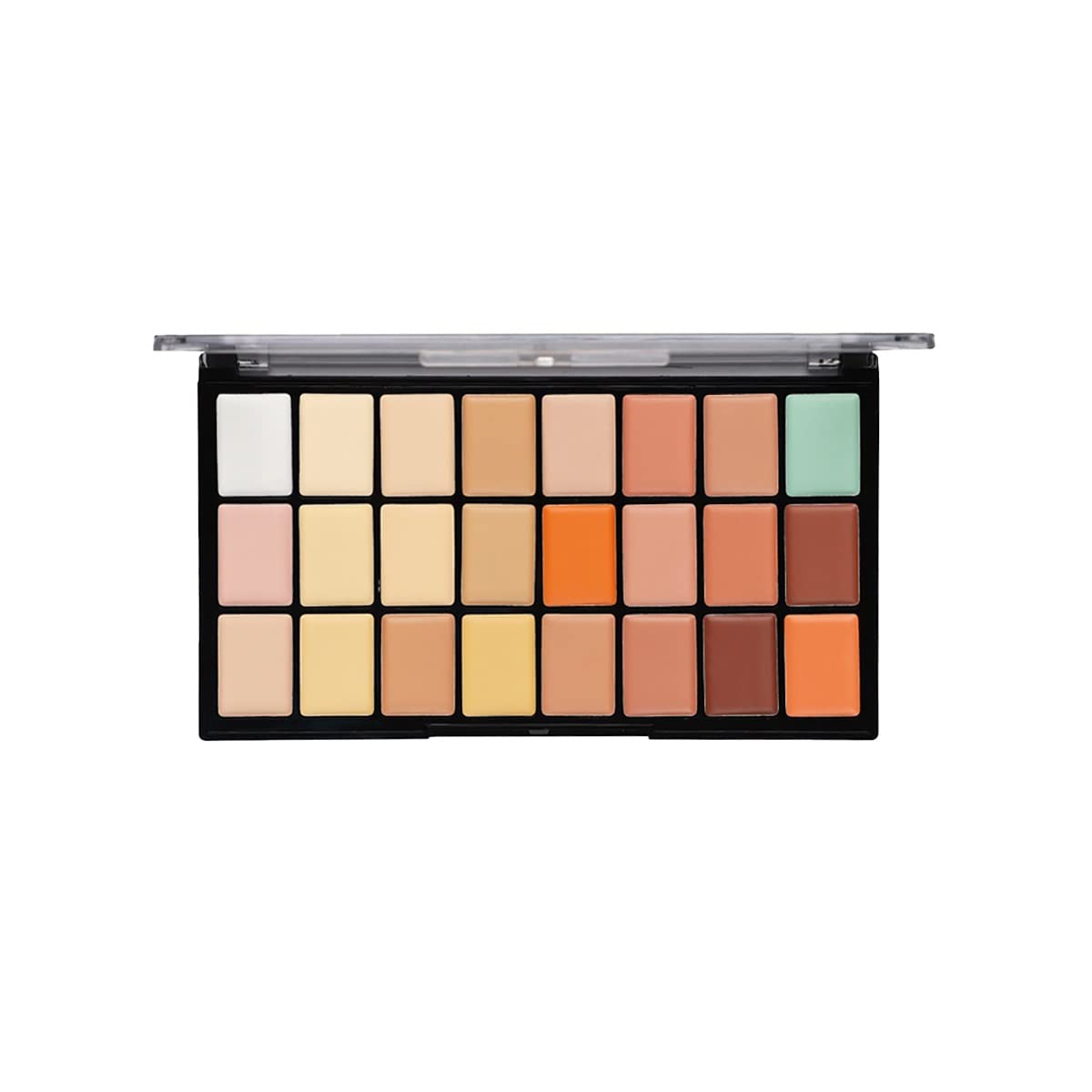 Half N Half HD PRO Matte Full Cover Concealer Palette CL-07-02 Light Medium