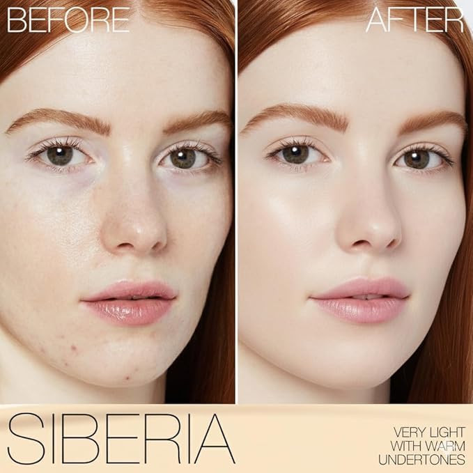 NAARSS Light Reflecting Foundation,Longwear, Warm Undertones, Full Coverage