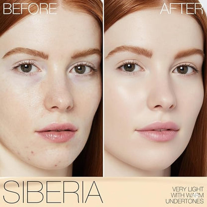 NAARSS Light Reflecting Foundation,Longwear, Warm Undertones, Full Coverage