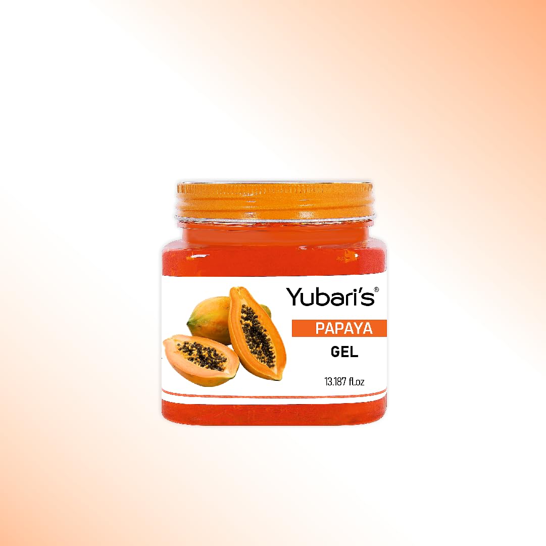 Yubari's Papaya Gel For Face & Body For Normal Skin (390 Ml)