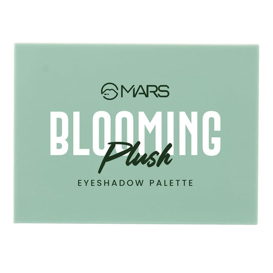 MARS Blooming Matte & Shimmer Eyeshadow Palette (4.8gm) (01-Plush) | Highly Pigmented | Blendable | Perfect for Any Occasion | Multicolor | All Skin Type | Travel Friendly