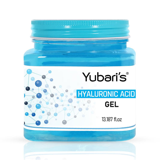 Yubari's Non-Sticky Hyaluronic Gel Revitalise Skin Youth Nourishing, Hydrating & Elasticity Daily Face Moisturizer For All Skin Types - 390 ML