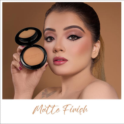 Daily Life Forever52 Two Way Cake Compact for All Skin Types | Lightweight Satin Matte Finish, Oil-Control, Sun Protection, Long-Lasting Coverage, Smooth & Healthy Glow (A011, 12g)