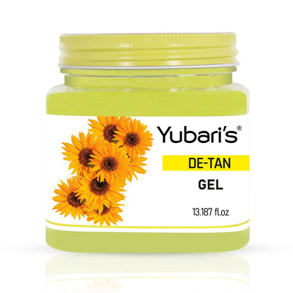 Yubari's De-Tan Gel For Face & Body For Normal Skin (390 Ml)