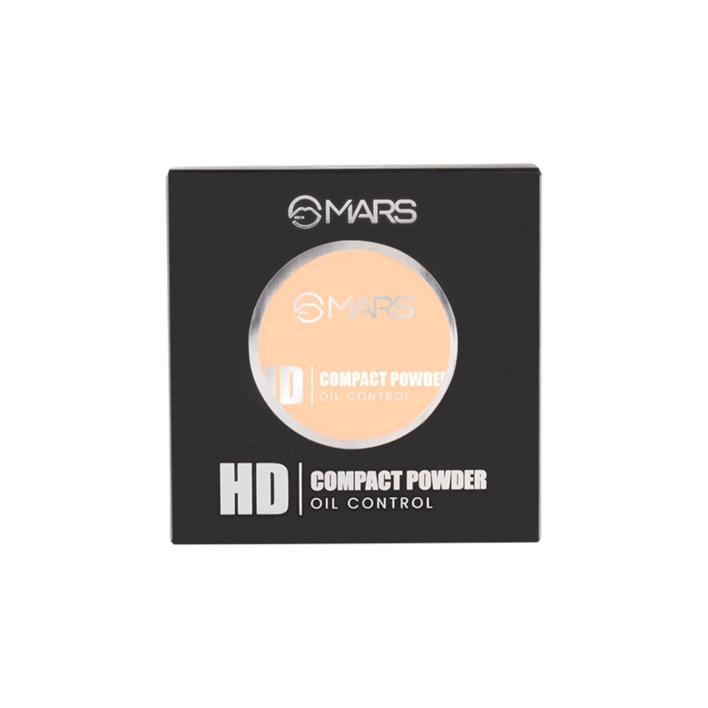 MARS HD Mattifying Compact Powder | Lightweight Formula with Oil Control | long Lasting Compact Powder (8g) (03-BUTTER SCOTCH)