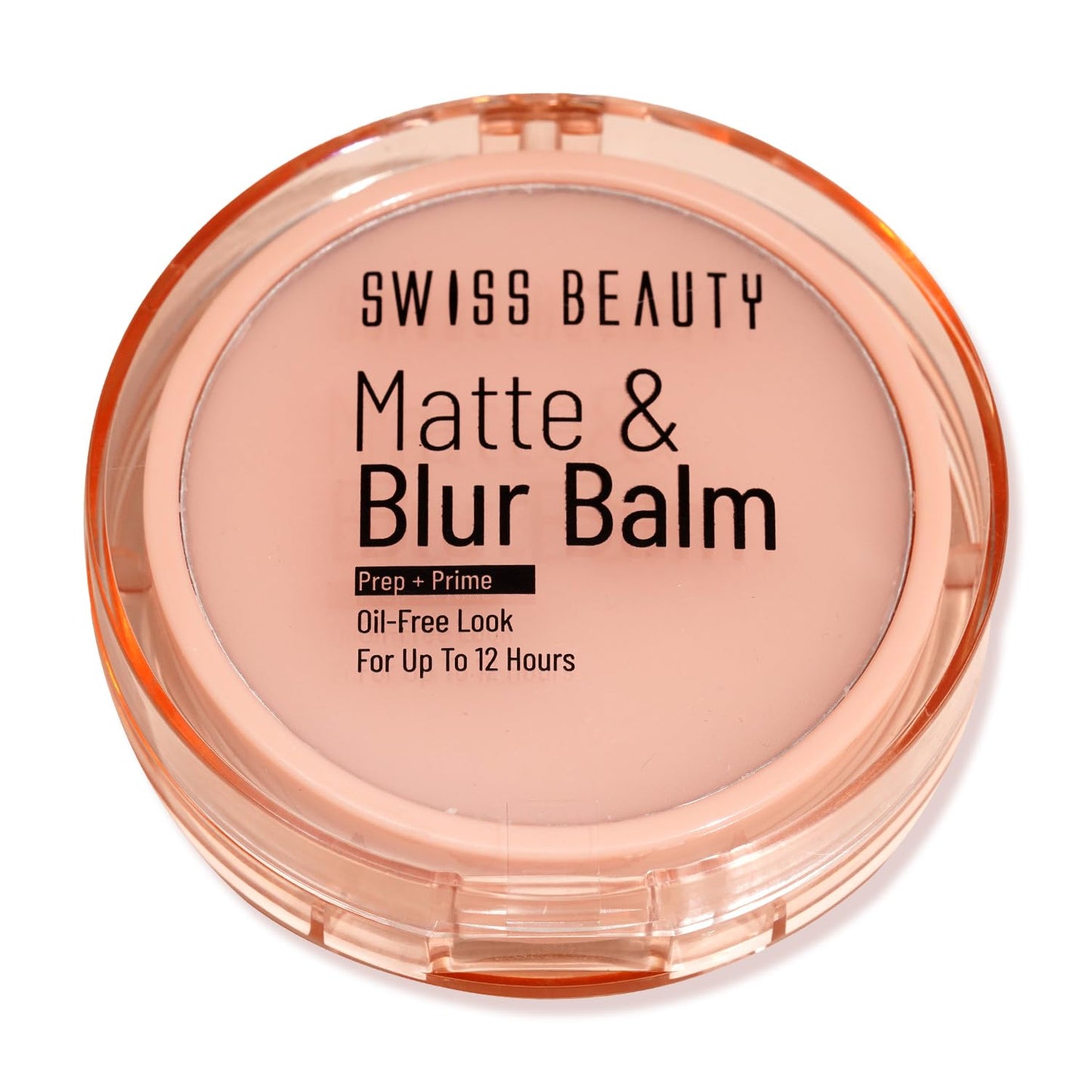 Swiss Beauty Matte & Blur Balm | Prep + Prime | 12-Hour Oil-Free Shine | With Vitamin E & B3 | UV Light Protection