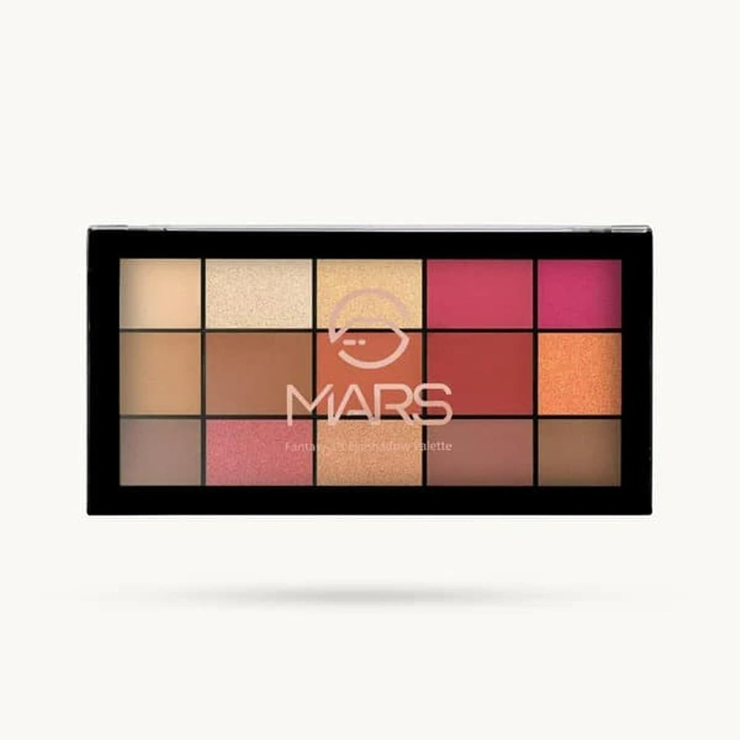 MARS Fantasy 15 Eyeshadow Palette | Highly Pigmented & Easy to Blend | Matte and Shimmer Shades (22.5g) (02-Multicolor)