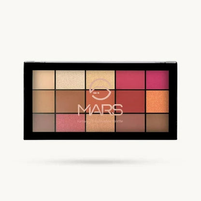 MARS Fantasy 15 Eyeshadow Palette | Highly Pigmented & Easy to Blend | Matte and Shimmer Shades (22.5g) (02-Multicolor)