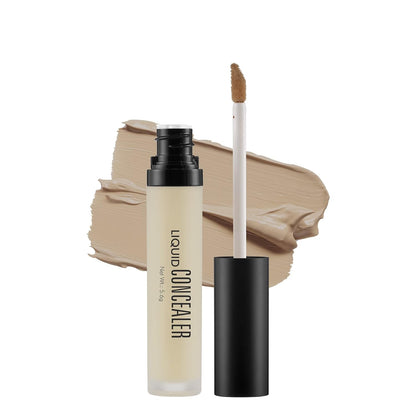 Swiss Beauty Liquid Light Weight Concealer With Full Coverage |Easily Blendable Concealer For Face Makeup With Matte Finish | Shade- Light Moyen, 6g