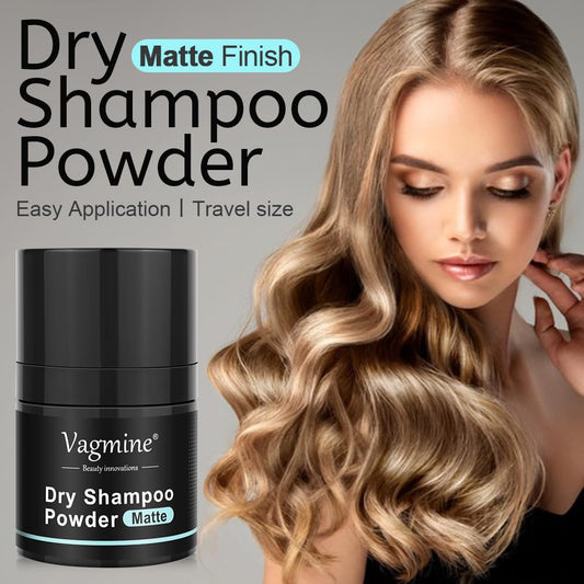 VAGMINE Dry Shampoo Powder - 13g | Natural Oil-Absorbing Formula for Instant Hair Refresh | No Water Needed | Adds Volume & Freshness | Ideal for All Hair Types | Travel-Friendly & Easy to Use