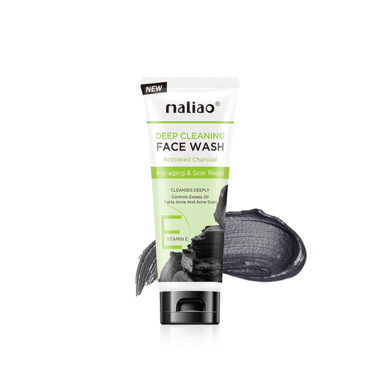 Maliao Charcoal Face Wash with Activated Charcoal - Ultimate Oil Control