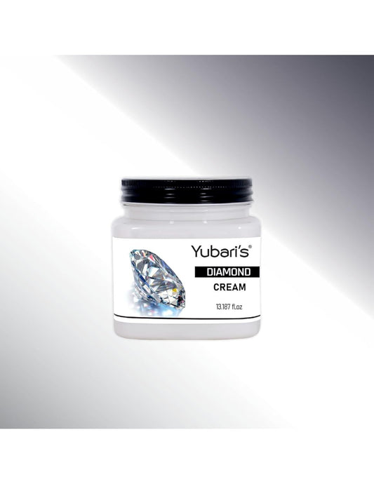 Yubari's Diamond Face And Body Cream For Women and Men (390 Ml) | All Skin Types |Soft and Healthy Skin | Repairing & Nourishment | Deep Hydration & Moisturization | 100% Vegan | Paraben Free