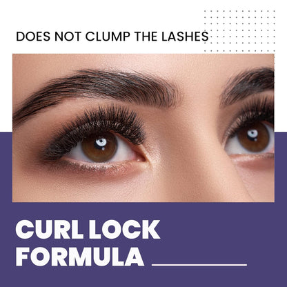 PREMIUM Double Trouble Volumizing and Lengthening Mascara | 2-in-1 Mascara for Women | Long Lasting (15 ml) (Black)-SH7711