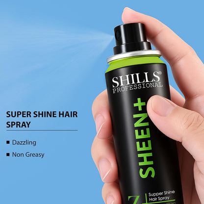 Shills Professional Sheen+ Super Shine Hair Spray 100ml