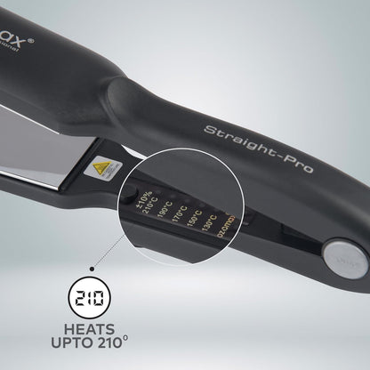 OZOMAX Excel Pro Hair Straightener: The Professional's Secret to Sleek, Smooth, and Straight Hair with Every Use
