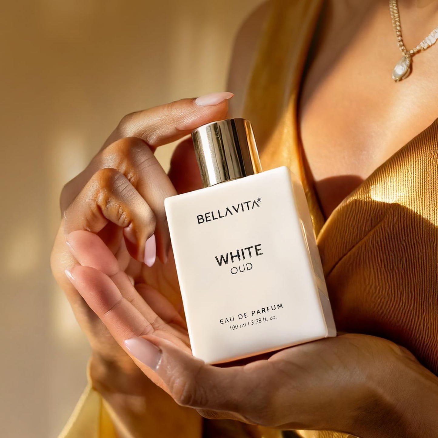 Bella Vita Luxury White Oud | Long Lasting Unisex EDP 100ml | with Orange, Patchouli, Musk | Oud & Fruity Premium Fragrance Perfume for Unisex | Great for Everyday Use