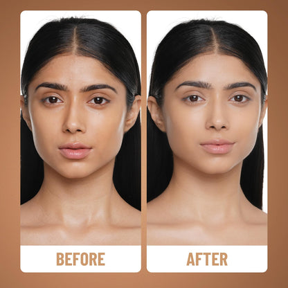 Swiss Beauty High Performance Foundation | Water-Resistant | Medium To Buildable Coverage Liquid Dewy Finish | Lightweight | Easy To Blend | With Vitamin C & Niacinamide | 07 Natural Nude, 55G