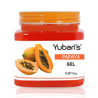 Yubari's Papaya Gel For Face & Body For Normal Skin (390 Ml)