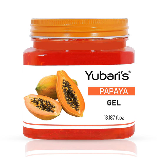 Yubari's Papaya Gel For Face & Body For Normal Skin (390 Ml)