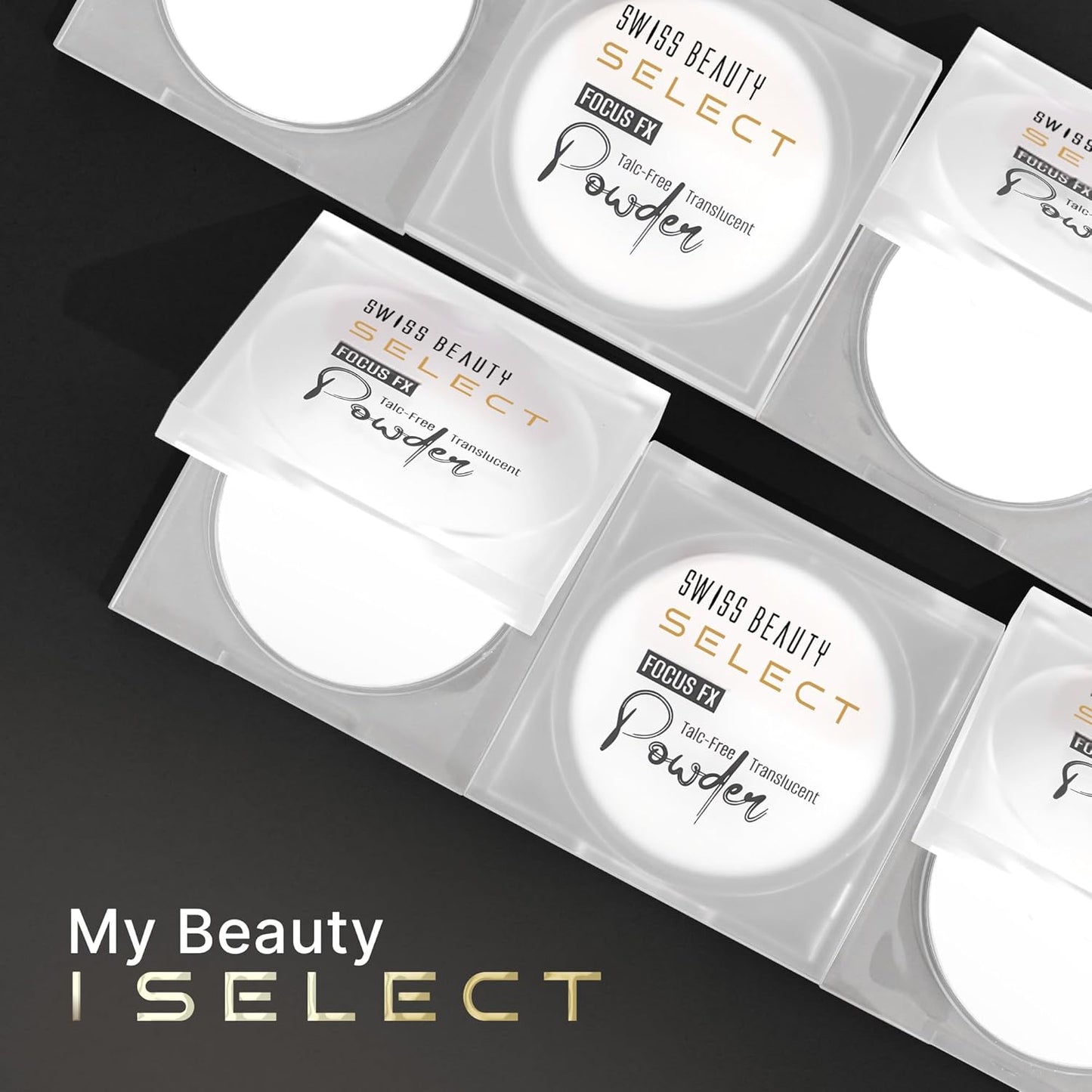 SWISS BEAUTY Select Focus FX Translucent All Skin Powder with Photochromic Technology | Blurs Pores | Matte Finish | Shade- Transparent | 7.5gm |