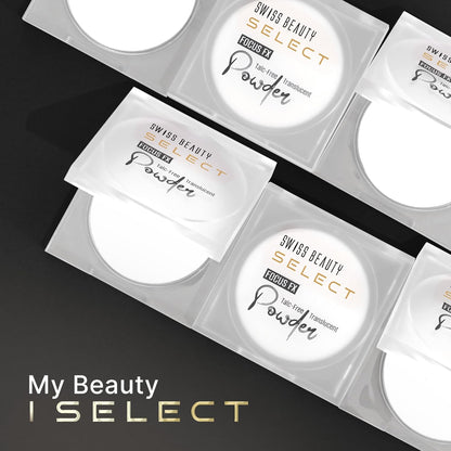 SWISS BEAUTY Select Focus FX Translucent All Skin Powder with Photochromic Technology | Blurs Pores | Matte Finish | Shade- Transparent | 7.5gm |