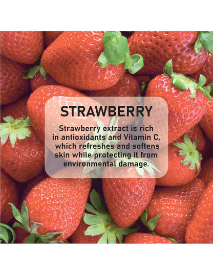 Yubari's Strawberry Face Pack, Toning, Emollient, Softening, Moisturizing(390 ML)