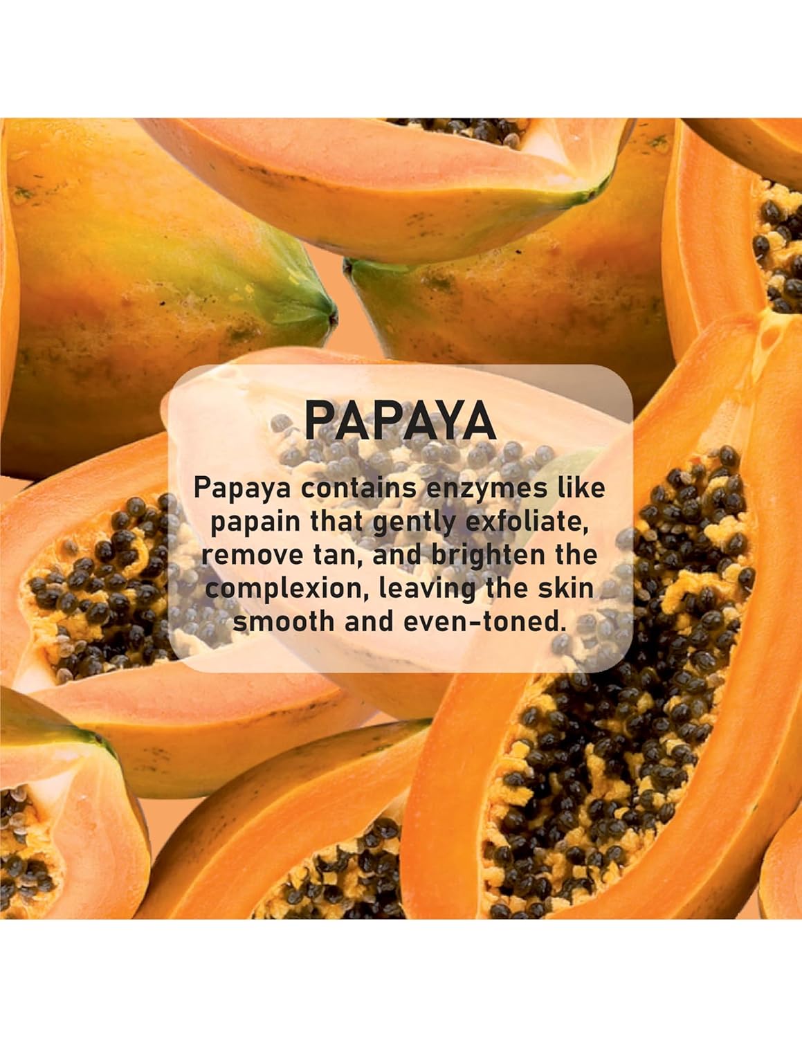 Yubari's Papaya Face And Body Cream For Women and Men (390 Ml) | All Skin Types |Soft and Healthy Skin | Repairing & Nourishment | Deep Hydration & Moisturization | 100% Vegan | Paraben Free