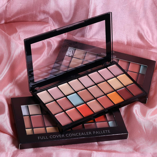 Half N Half HD PRO Matte Full Cover Concealer Palette CL-07-02 Light Medium