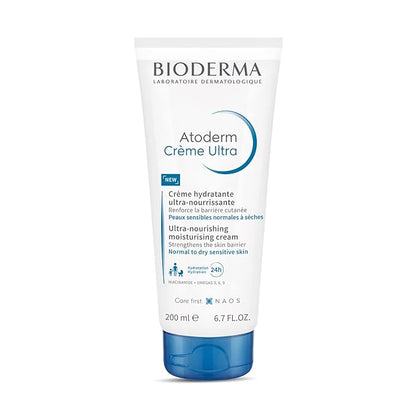 Bioderma Atoderm Creme Ultra-Nourishing - Moisturizer For Normal To Sensitive Dry Skin, 200ml