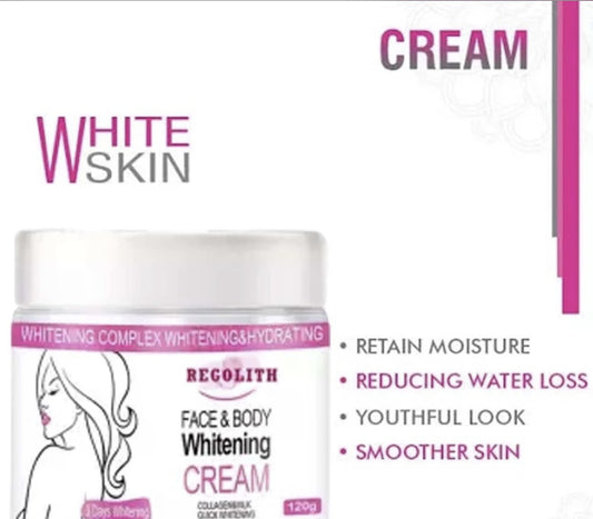 Regolith Face & Body Whitening Cream_120gm, Normal Skin