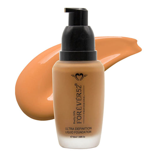 Daily Life Forever52 Ultra Definition Liquid Foundation-30ml (Caramel-04, Medium Shade With Yellow Undertone)