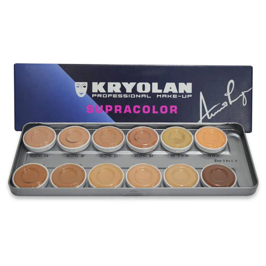 Kryolan Supracolor Make-Up Palette 12 Delhi 1