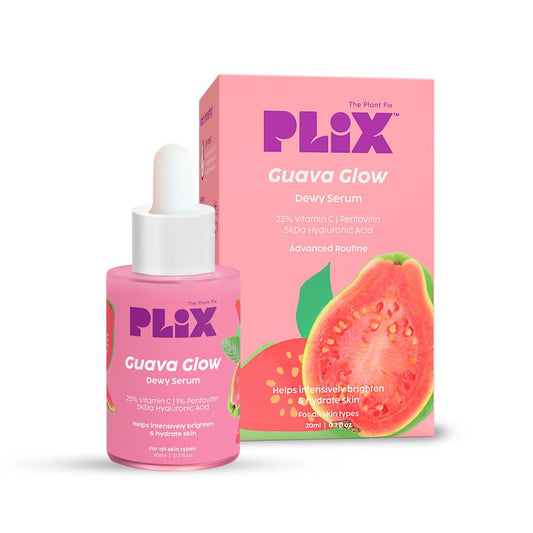 PLIX - THE PLANT FIX 23% Vitamin C Guava Face Serum for Skin Brightening, Clear, Glowing & even toned complexion, 20ml