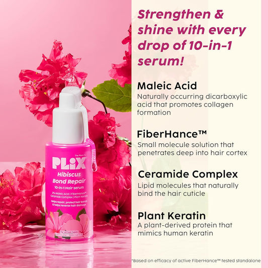 PLIX - THE PLANT FIX Hibiscus Bond Repair 10-in-1 Hair Serum 50ml