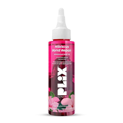 PLIX - THE PLANT FIX Hibiscus Bond Repair Advanced Hair Oil for Damaged Hair - 100ml